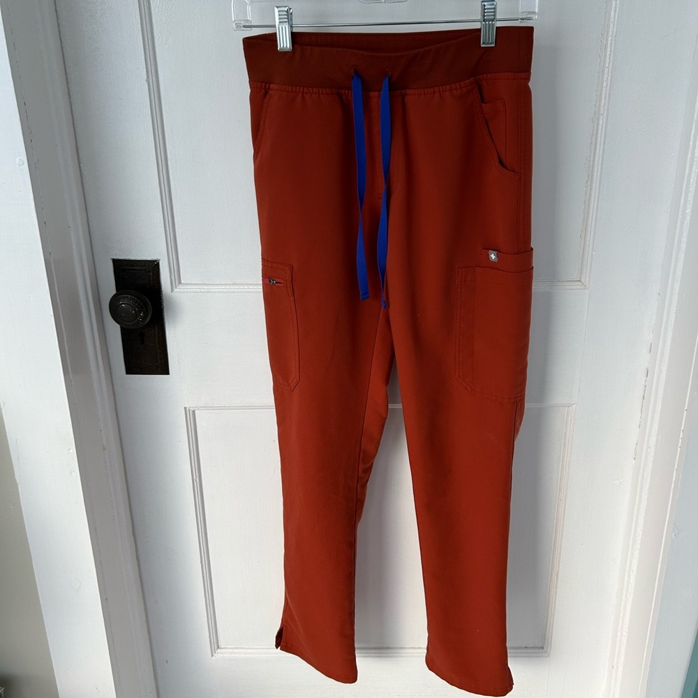 Figs Auburn Yola with yoga waistband, XS